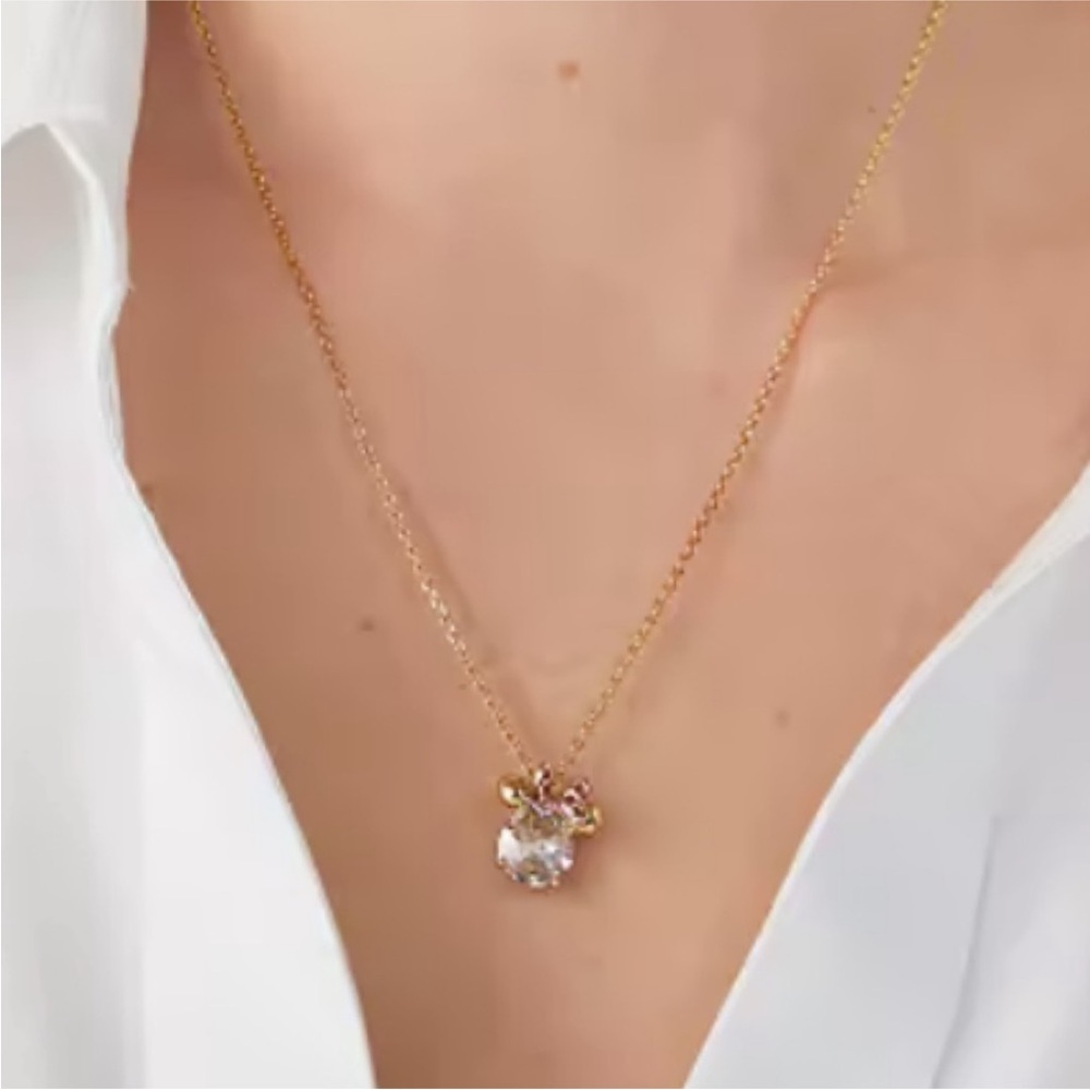 Kate Spade/Disney  NEW Minnie Mouse Charmed Necklace - Picture 4 of 5